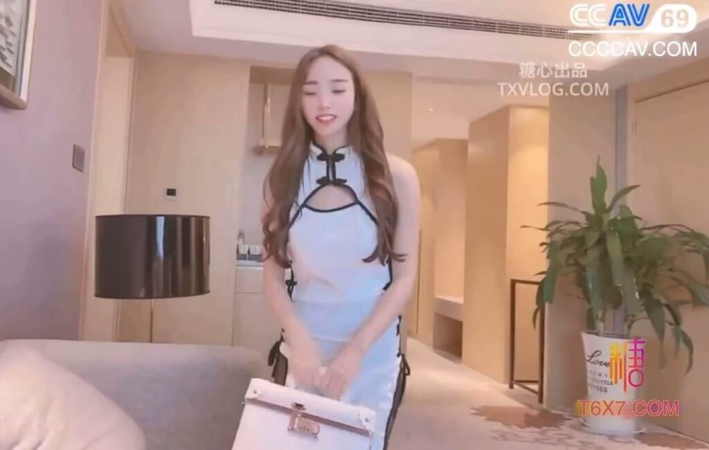 CCAV&糖心联合出品之糖心旗袍女郎全套按摩服务【1V/766mb】-集乐社