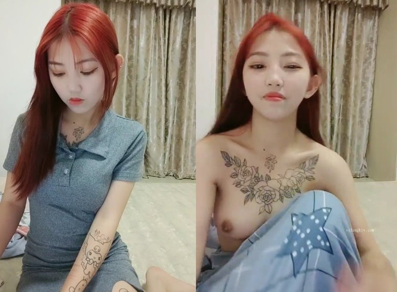【小软妹】18岁红发纹身精神小妹分手~首次下海黄播~可惜【5V/6.26GB】-集乐社