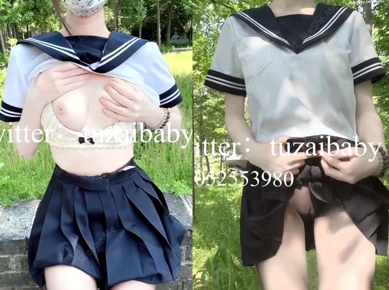 极品福利姬『Tu酱』极品美乳户外玩具紫薇潮吹喷射喷雾随时要注意行人特别刺激【5V/1.76GB】-集乐社