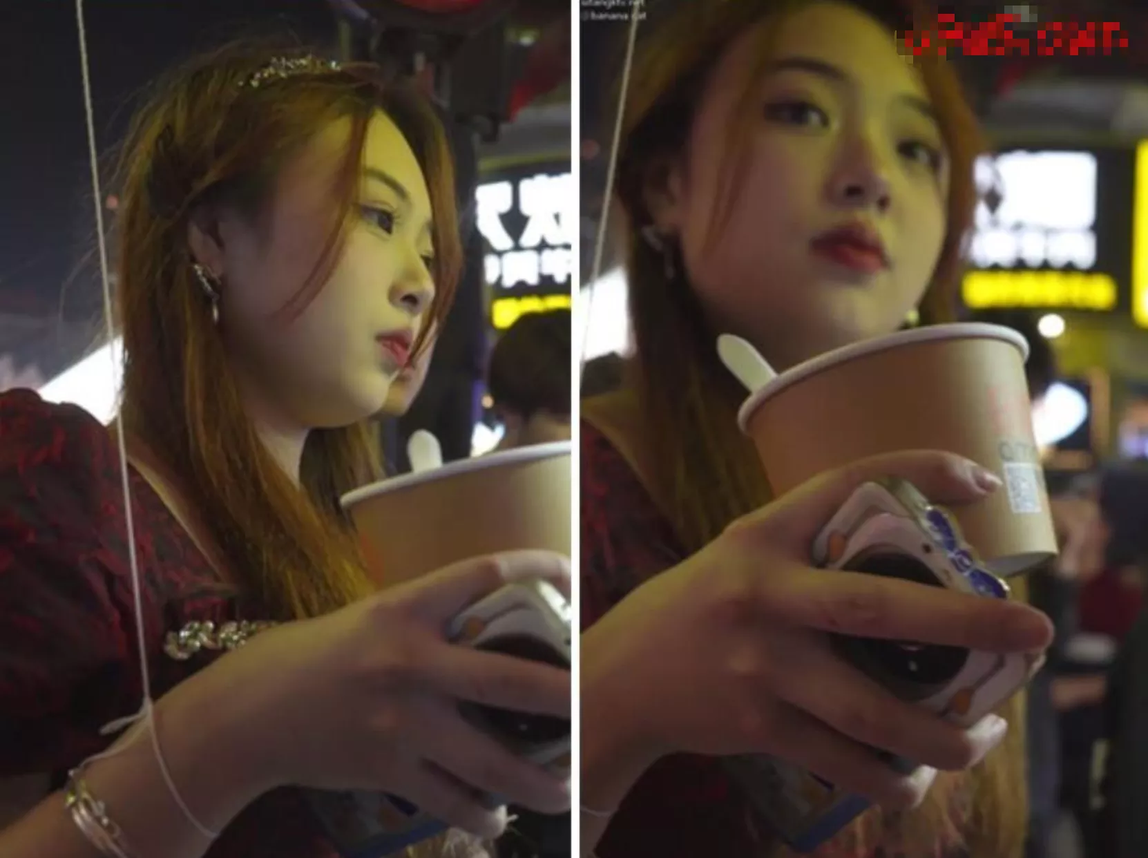 偷拍两个性感短裙美女❤️超短蕾丝公主裙..性感丁字裤..美女当众被男友捏屁股超短齐B女仆装过膝袜圆润美腿薄内，美到流口水[400MB/MP4/09:47]-集乐社