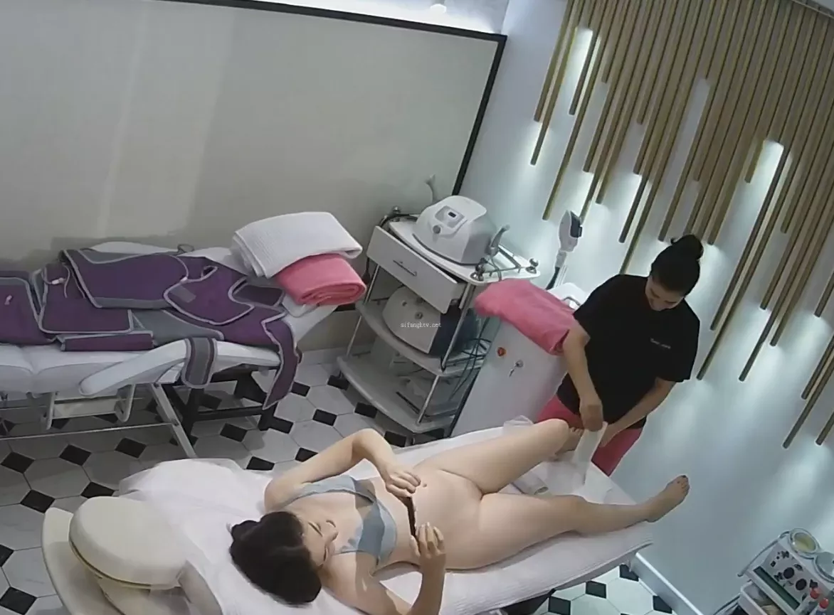 美容院监控摄像头超清偷拍 极品少妇做SPA脱毛这身材毫无抵抗力-集乐社