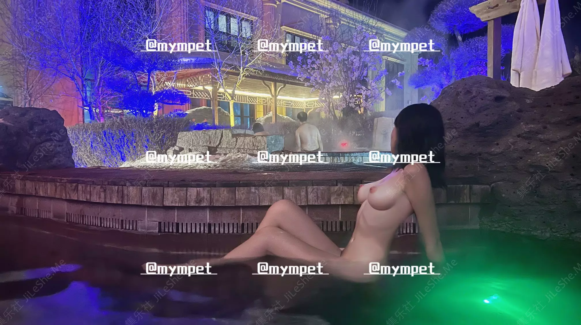 图片[2]-明星颜值露脸女神『MYMPET』被金主爸爸当成鸡巴套子，人前露出 遛狗调教啪啪【134V＋256P/3.67G】-集乐社