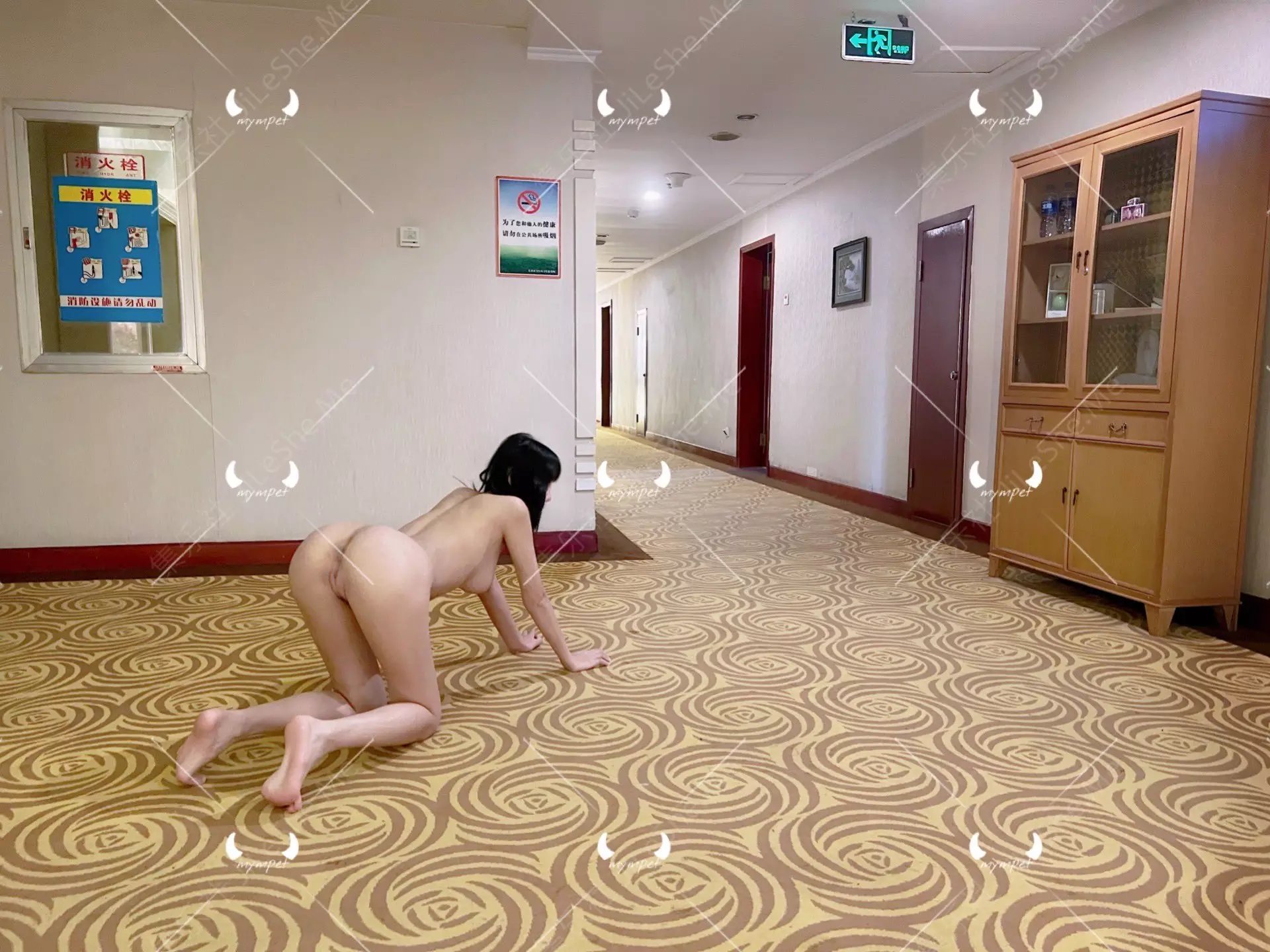 图片[3]-明星颜值露脸女神『MYMPET』被金主爸爸当成鸡巴套子，人前露出 遛狗调教啪啪【134V＋256P/3.67G】-集乐社